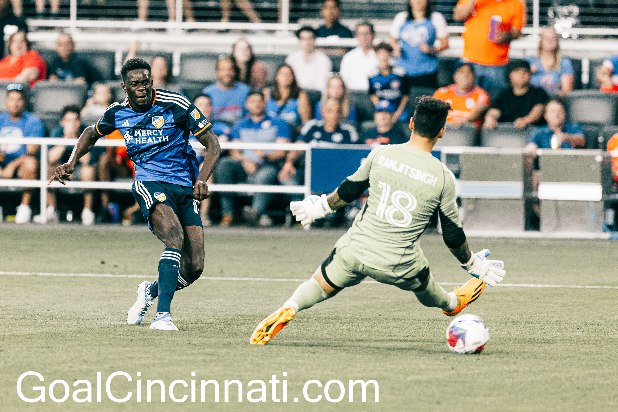 Héctor Urcia - Goal Cincinnati