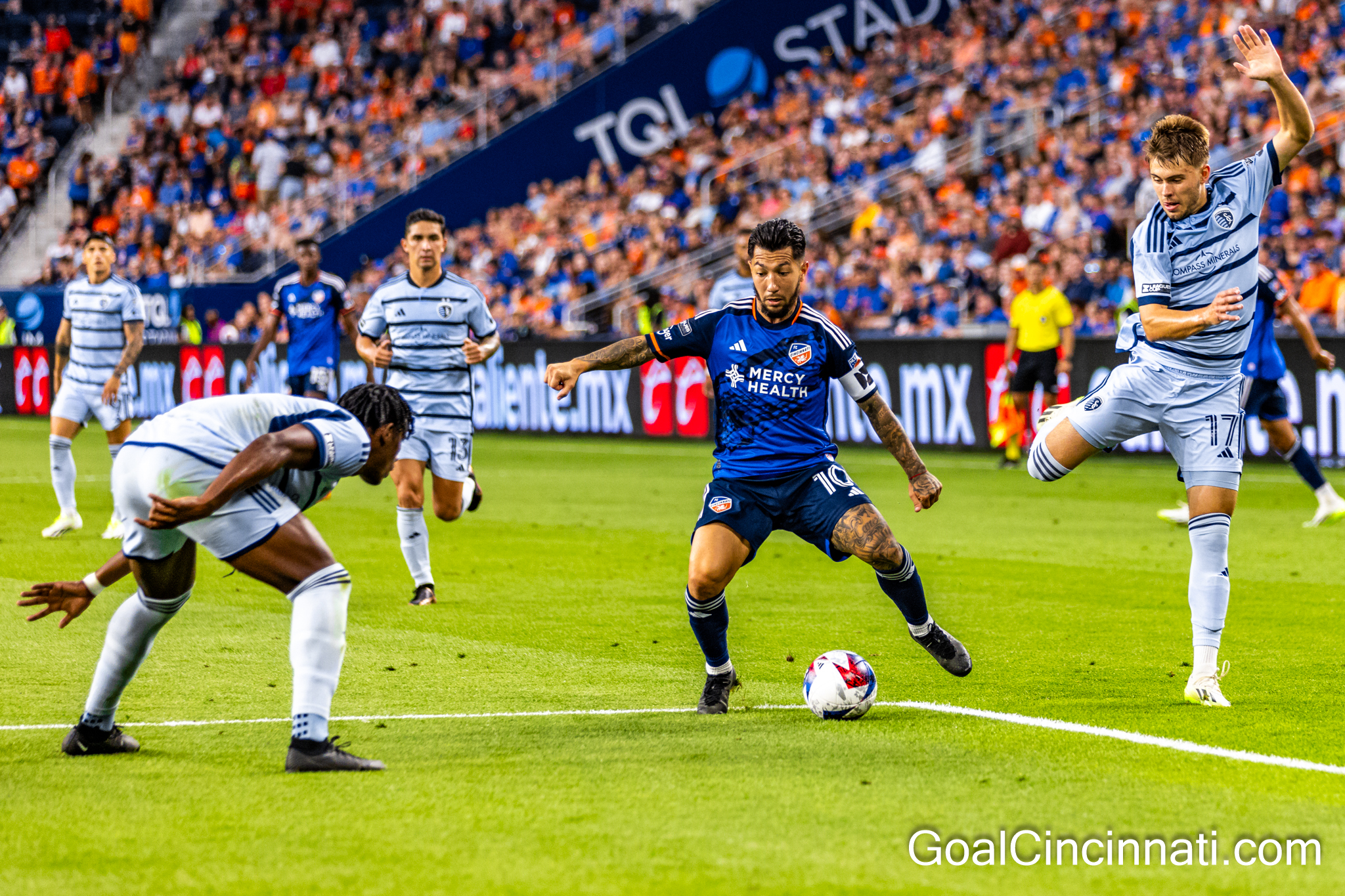 Héctor Urcia - Goal Cincinnati