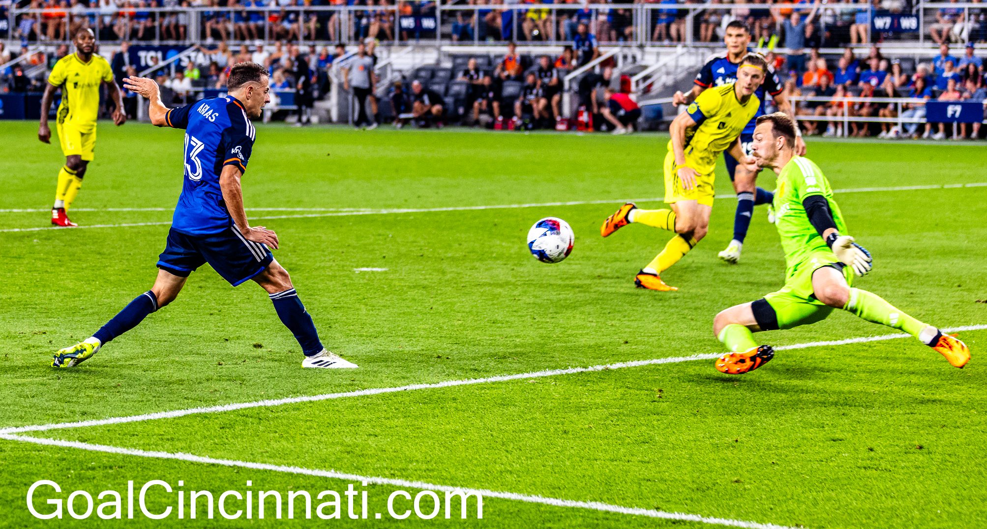 Héctor Urcia - Goal Cincinnati